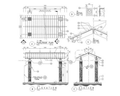 木质廊架结构（木质廊架结构图解）