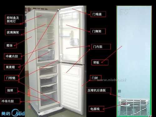 冰箱的外观结构（冰箱的结构是什么样子的）
