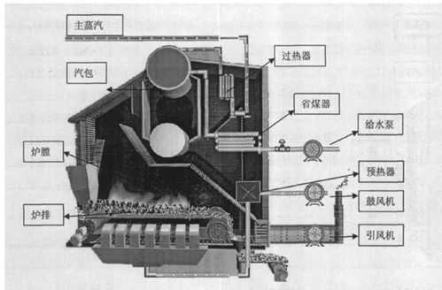 大型燃煤锅炉结构介绍（燃煤锅炉的结构）