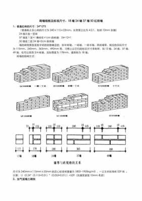 砖混结构砖尺寸（砖混结构砖量的计算）