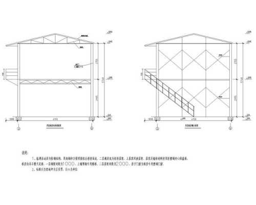 板房结构图集（板房构造图）