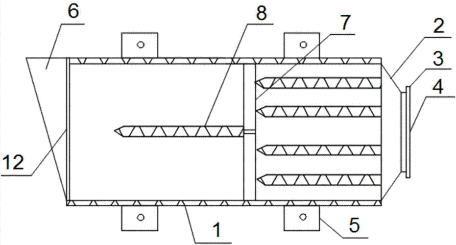 风口消声器结构图（出风口消声器做法）