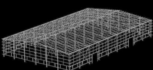 钢结构3d（钢结构3D模型）
